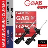 Original GAB Super Absorber - FRONT &amp; REAR OIL/GAS PERODUA KANCIL 660/850 (94-09)