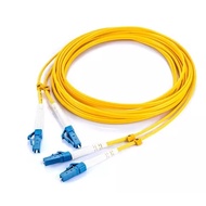 fiber opticjumper cable 3M LC-SC Patch Cord 2.0/3.0MM Simplex Mode 2 core Optic Fiber Cable UPC