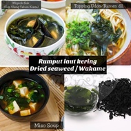 MURAH! Wakame Rumput Laut Kering Dry Seaweed Miyeok Miso Soup