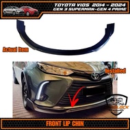 ♞,♘Toyota Vios 2014 - 2024 Bumper Front Chin