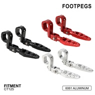 Rear Footrest Honda CT125 Model 2 CNC Aluminum Black