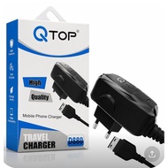 Qtop Travel Charger D880 USB Black, Fast Charging, Wide Compatiibility, High Quality