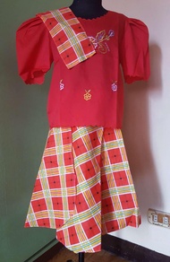 Filipiniana dress for kids