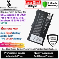 Dell Laptop Battery 357F9 74Wh for DELL Inspiron 15 7000 7556 7557 7557 7567 Inspiron 15 5000 5576 5