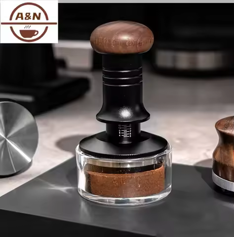 51/53/58mm Espresso Coffee Tamper with Three Spring Loaded Calibrated Espresso Tamper 30lbs 304 Stai