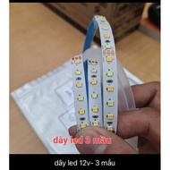 3-COLOR LED STICKER 12V-2835-120LED, LED STICKER FOR LED MIRRORS, SHELVES, CABINETS, STAIRS, INTERIO