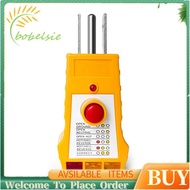 Outlet Tester for Grounding Products, Outlet Tester with GFCI, Electrical Receptacle Tester, Plug Te