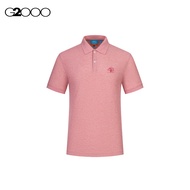 G2000 Men Embroidery Logo With Basic Tc Pique Polo - Pink
