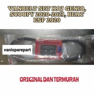 VANBELT ROLLER SET KOJ GENIO, SCOOPY 2020-2021, BEAT ESP 2020 ORI AHM