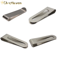 ChicHaven มินิสแตนเลส Slim เงินคลิปกระเป๋าสตางค์บัตรเครดิต ID Cash Holder