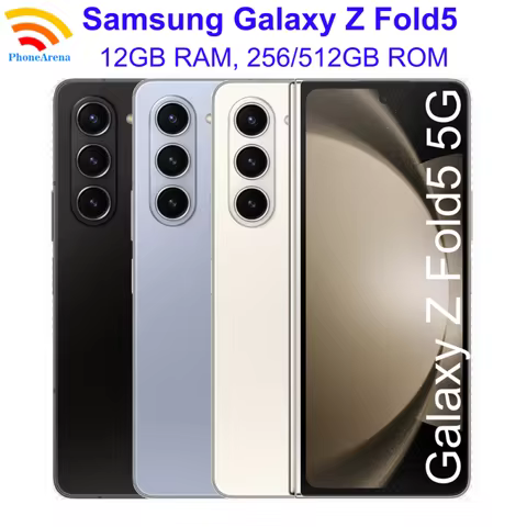 Samsung Galaxy Z Fold 5 Fold5 5G F946B F946U1 F946N 7.6" 12GB 256/512GB Snapdragon NFC Foldable Orig