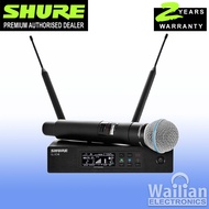 Shure QLXD 24/B58 Digital Handheld Wireless Microphone System with Shure BETA58A Capsule