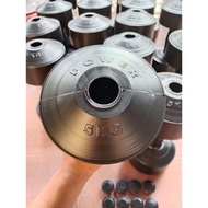 EMPTY DUMBBELLS WITHOUT 5 KG CONTENTS PLASTIC DUMBBELLS WITHOUT CONTENTS WHOLESALE 5 KG (FREE)
