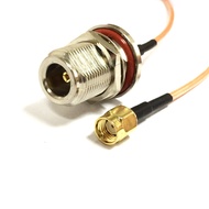RP-SMA Male to Type N Female RG-316 Cable Adapter (20cm)