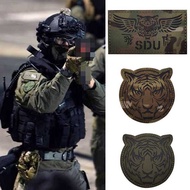 SDU Flying Tiger Commemorative Badge Reflective Badge Velcro Low Visibility Flying Tiger R