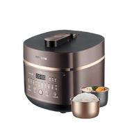 Jiuyang Electric Pressure Cooker Double-Liner Intelligent Automatic Pressure Cooker Multifunctional5LLarge Capacity Rice Cookers Electric Pressure