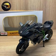 Miniatur motor kawasaki H2R skala 1/12 maisto