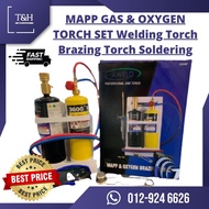 MAPP GAS & OXYGEN TORCH SET Welding Torch Brazing Torch Soldering