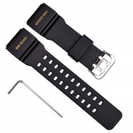 Replacement Watch Strap gg1000 gwg100 gsg100 Master of G Mudmaster Rubber Watchbands GG-1000/GWG-100
