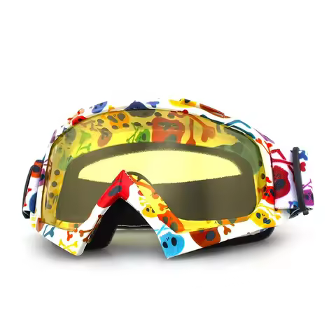 Cycling windproof glasses anti-distortion anti-drop goggles dust-proof motorcycle off-road goggles s