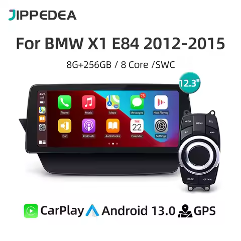 12.3" Android 13.0 Car Radio For BMW X1 E84 2012-2015 CarPlay GPS Navigation 4G WiFi Audio Stereo Ca