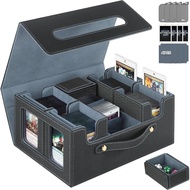 Trading Card Storage Box for MTG, MTG commander deck box，Multi-purpose Deck Case for MTG TCG Sports 