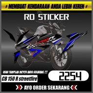 Striping CB 150 R streetfire Striping CB 150 R streetfire Decal Motor CB 150 R streetfire striping C