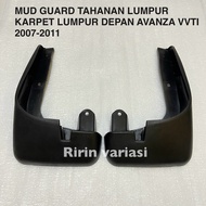 MUD GUARD TAHANAN LUMPUR KARPET LUMPUR DEPAN AVANZA VVTI 2007-2011