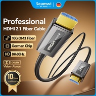 Seamwi HDMI Fiber Optical Cable 8K60Hz 4K240Hz HDR eARC 10M-50M HDMI Fiber Optical