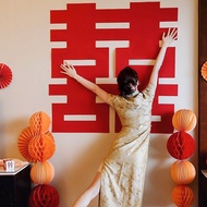 Happy Character sticker sticker Oversized Happy Character Wall sticker Wedding Celebration Bedroom G