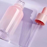 1PC Pink Glass Dropper Bottle With Dropper Pipettes Empty Drop Bottle Perfume Bottle Containers
