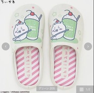 🔻日本chiikawa拖鞋 室內拖鞋 地板拖鞋 size 38或以下 $78@1  chiikawa slippers pre order
