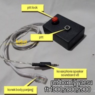 PTT BOX RIG YAESU BODY PANJANG