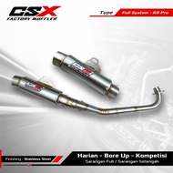 CSX Racing Exhaust - Type KR pro By CSX FACTORY MUFFLER