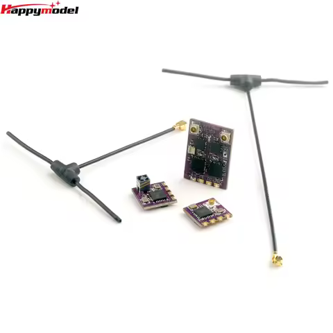HappyModel 2.4G ELRS EP1 EP2 EP1 DUAL TCXO True Diversity Receiver with RF Amps for FPV Freestyle Lo