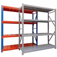 Free Shelf Combination Iron Shelf Hardware Multi-Layer Warehouse Shelf Medium-Sized Household Storag