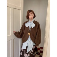 「สินค้าลิขสิทธิ์แท้」IRIS BOUTIQUE 26 Spring | IJ82686 Mellow jacket เสื้อแจ็คเก็ต กันหนาว ใส่ไปเที่ย