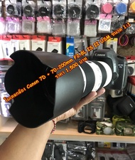 โมเดล Canon 7D + 70-200mm F2.8L IS II USM ขนาด 1:1