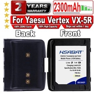 HSABAT 2300mAh FNB-80Li FNB-58Li Two-way Radio Battery for Yaesu Vertex VX-5R VX-6R VX-7R VXA-700 VX