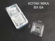 Plastik Mika BX 6A Kotak MIka Box Kue 200 pcs Tray