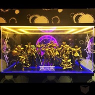聖鬥士 展示盒  模型盒 手辦盒 展品盒 模型盒 防塵盒 燈盒 燈箱，聖鬥士神話