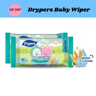 [Ready Stock] Drypers Pinkfong Baby Wipes Oat 80s Wet Tissue Baby Wet Tissue