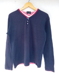 THRIFT KAOS LENGAN PANJANG PRIA WANITA / BAJU JERAH KEMEJA / AB2