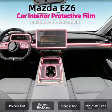 For 24-26 Mazda EZ6 car interior dedicated center console navigation screen transparent protective f