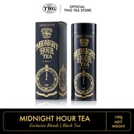 TWG Tea | Midnight Hour Tea, Loose Leaf Decaf Black Tea in Haute Couture Tea Tin Gift, 100g