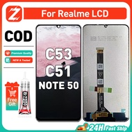 High Quality LCD For Realme C53/ C51/ NOTE 50/ Narzo N53 Compatible with original Glass Digitizer