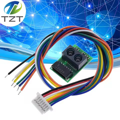GP2Y0E03 IR Distance Sensor Module 4-50CM Infrared Ranging Sensor Module High Precision I2C IIC Outp