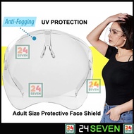 Protective Face Shield (Adult Size) / Reusable Hard Full Face Shield / Protective Glasses Anti-fogging
