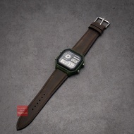 Dây đồng hồ da bò Vintage cho Casio worldtime AE-1200whd AE-1200WH-1BVDF G-shock DW5600 Casio F91w d
