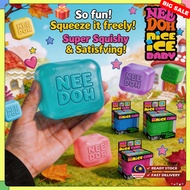 😍😍100% Satisfy 😍Needoh Nice Cube Pinch Toy – Soft Squishy Stress Relief Ball, Sensory Fidget for Anx